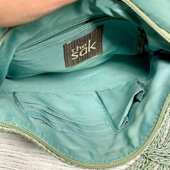 The Sak Crotchet Zipper Crossbody Shoulder Bag - Picture 7 of 11